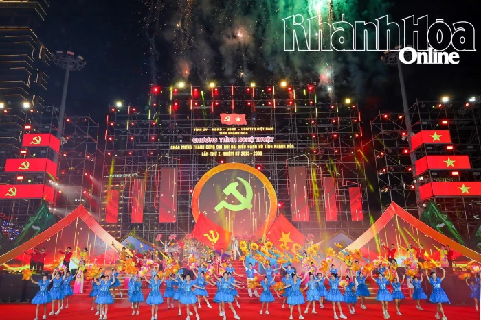 Chương trình nghệ thuật đặc biệt chào mừng thành công Đại hội đại biểu Đảng bộ tỉnh Khánh Hòa lần thứ I, nhiệm kỳ 2025 - 2030