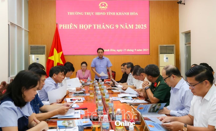 Kỳ họp thứ 2, HĐND tỉnh Khánh Hòa khóa VII sẽ diễn ra chiều 16-9