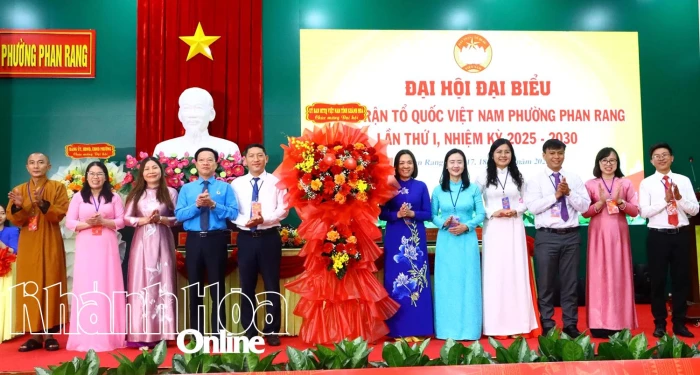 Đại hội đại biểu Ủy ban MTTQ Việt Nam phường Phan Rang lần thứ I, nhiệm kỳ 2025 - 2030