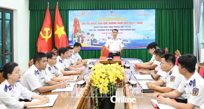 Phát động cuộc thi Em yêu biển, đảo quê hương năm học 2025 - 2026