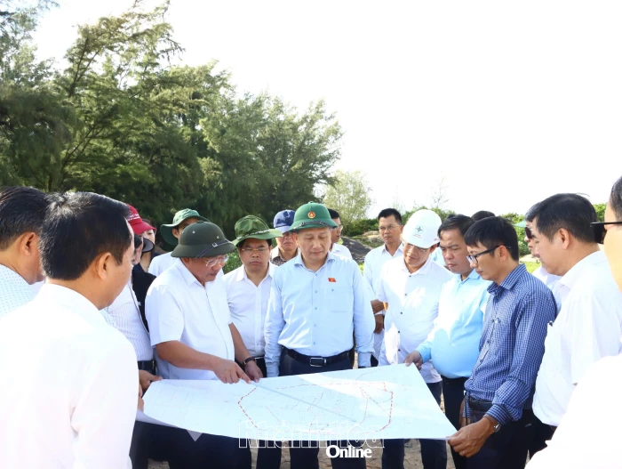 Đoàn công tác Quốc hội giám sát việc triển khai các dự án điện hạt nhân tại tỉnh Khánh Hòa