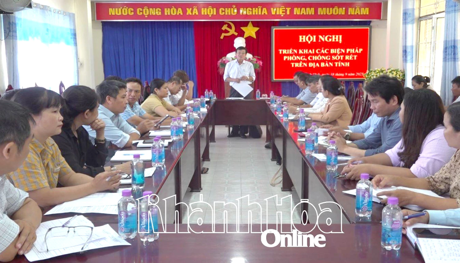 Lãnh đạo Sở Y tế triển khai các biện pháp phòng, chống sốt rét.