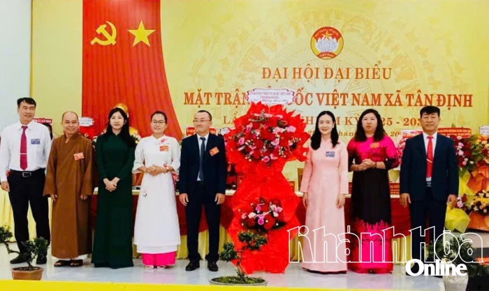 Đại hội đại biểu MTTQ Việt Nam xã Tân Định lần thứ I, nhiệm kỳ 2025 - 2030