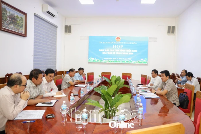 Khẩn trương đề xuất chủ trương đầu tư Dự án Nhà tang lễ tỉnh