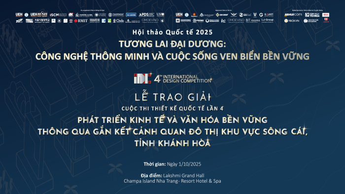 Chuỗi sự kiện của UEH tại Khánh Hòa: Hội thảo tương lai Đại dương 2025 & Cuộc thi Thiết kế Quốc tế lần IV