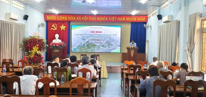 Xã Diên Lạc công bố đồ án quy hoạch phân khu Vùng đô thị đầu mối trung chuyển