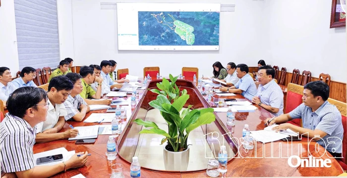 Sớm khai thác tận thu lâm sản, tích nước hồ chứa nước Sông Chò 1