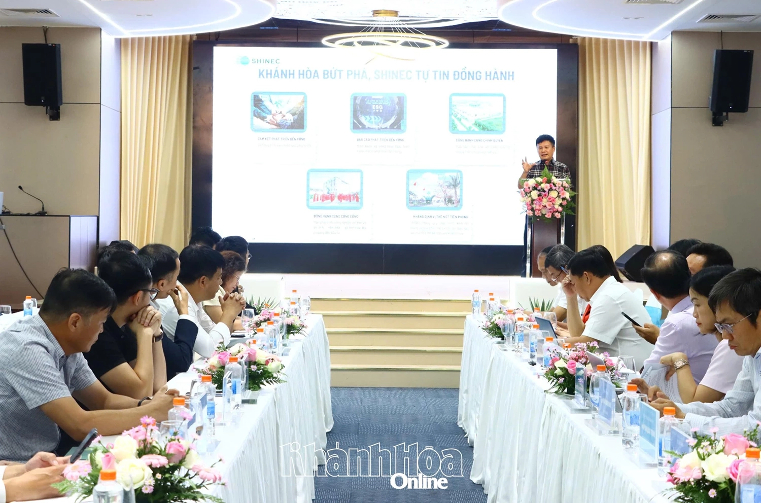 Ban Quản lý Khu kinh tế và Khu công nghiệp tỉnh Khánh Hòa đối thoại với các nhà đầu tư hạ tầng khu công nghiệp