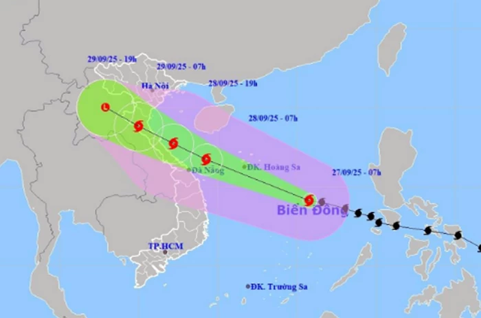 UBND tỉnh Khánh Hòa ban hành Công điện ứng phó bão số 10