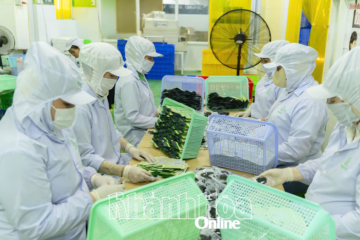 Hoạt động sản xuất của một doanh nghiệp tại phường Bắc Nha Trang.