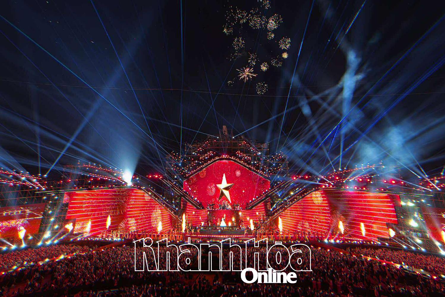 Hình ảnh chương trình “V Concert - Rạng rỡ Việt Nam” diễn ra đầu tháng 8. Ảnh nguồn: VTV.vn