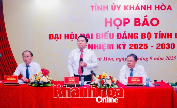 Khánh Hòa sẵn sàng cho Đại hội đại biểu Đảng bộ tỉnh lần thứ I, nhiệm kỳ 2025 - 2030