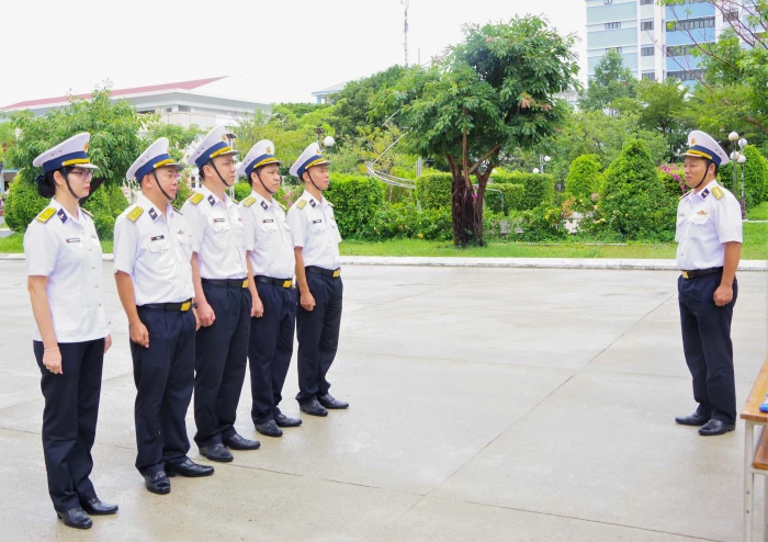 Học viện Hải quân kiểm tra điều lệnh năm 2026