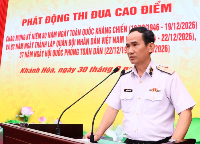 Học viện Hải quân phát động đợt thi đua cao điểm