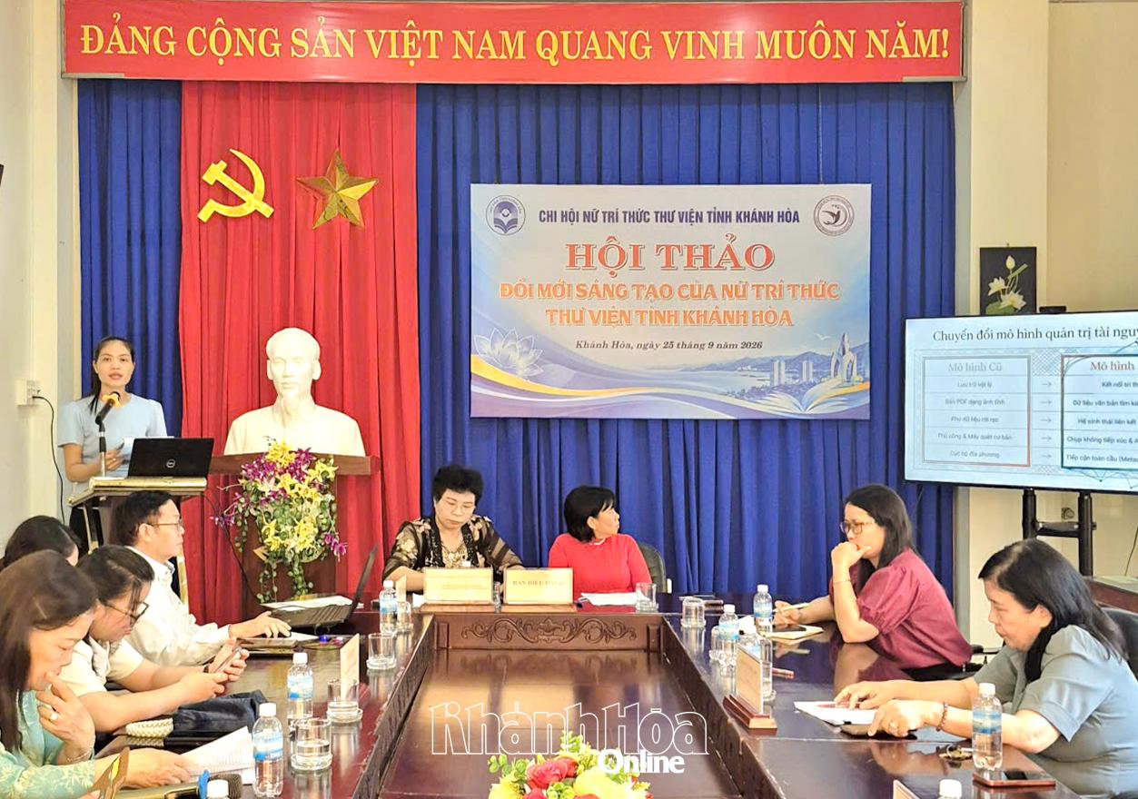 Quang cảnh tại hội thảo.