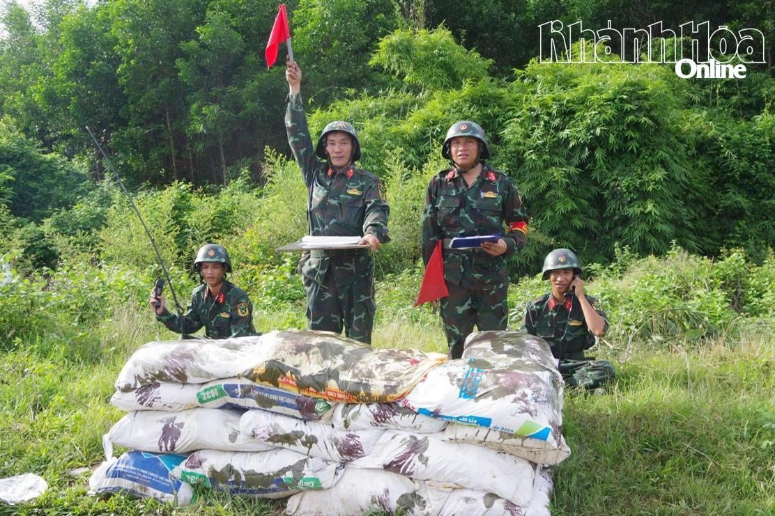 Lực lượng dự bị động viên tham gia huấn luyện.