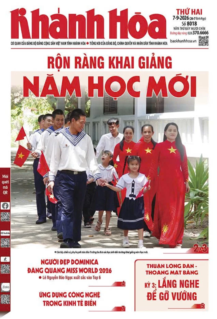 Đọc báo in số 8018 ngày 7/9/2026