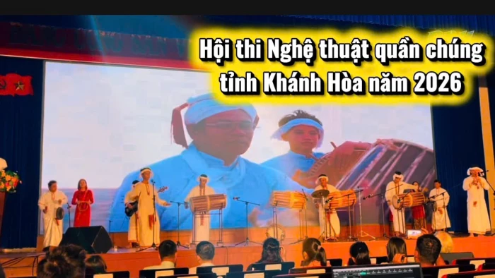 [Video] Sắc màu văn hóa tại Hội thi Nghệ thuật quần chúng tỉnh Khánh Hòa 2026
