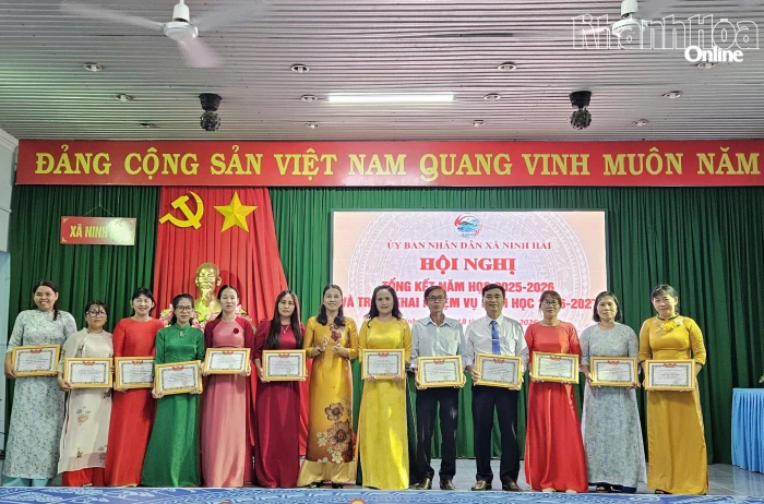 Xã Ninh Hải triển khai nhiệm vụ năm học 2026 - 2027