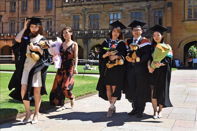 Sinh viên tại trường Đại học Sydney, Australia. Ảnh minh họa: AFP/TTXVN