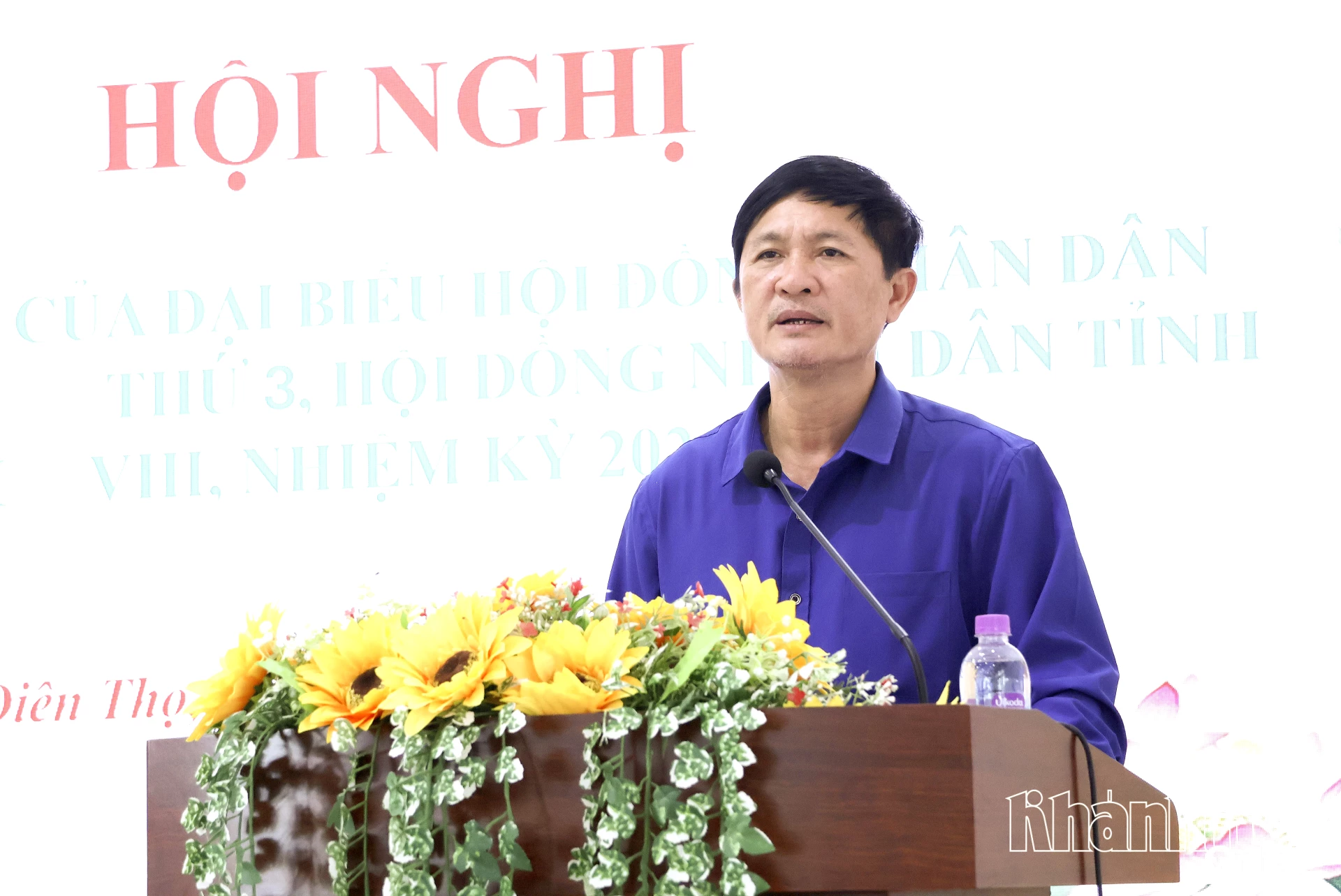 Ông Phan Gia Ngọc thông tin về việc trả lời ý kiến, kiến nghị của cử tri gửi đến Kỳ họp thứ 2.