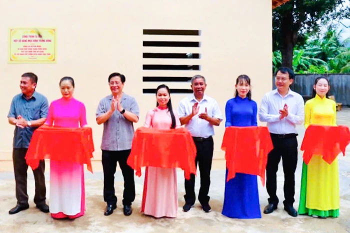 Xã Vạn Thắng khánh thành công trình tu sửa một số hạng mục đình Trung Dõng