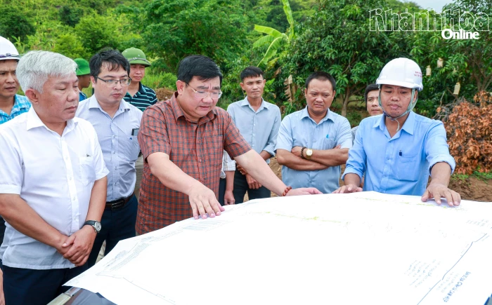 Tháo gỡ vướng mắc, đẩy nhanh giải phóng mặt bằng Dự án Sông Chò 1