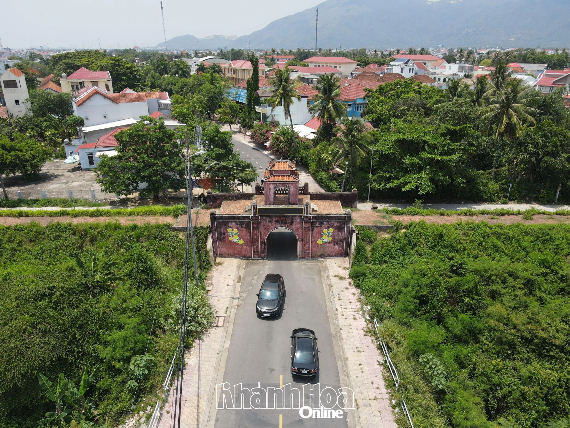 A corner of Dien Khanh Citadel before restoration