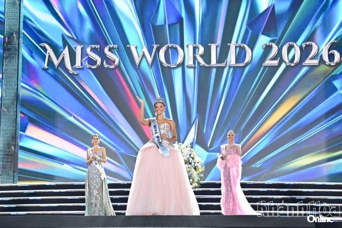 Thí sinh Joheirry Mola của Cộng hòa Dominica đăng quang Miss World 2026