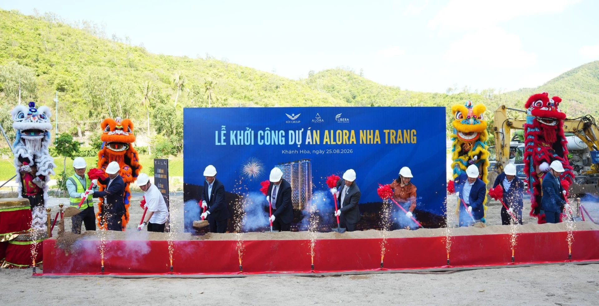 Alora Nha Trang chính thức khởi công cuối tháng 8/2026 và đang được đẩy mạnh thi công.