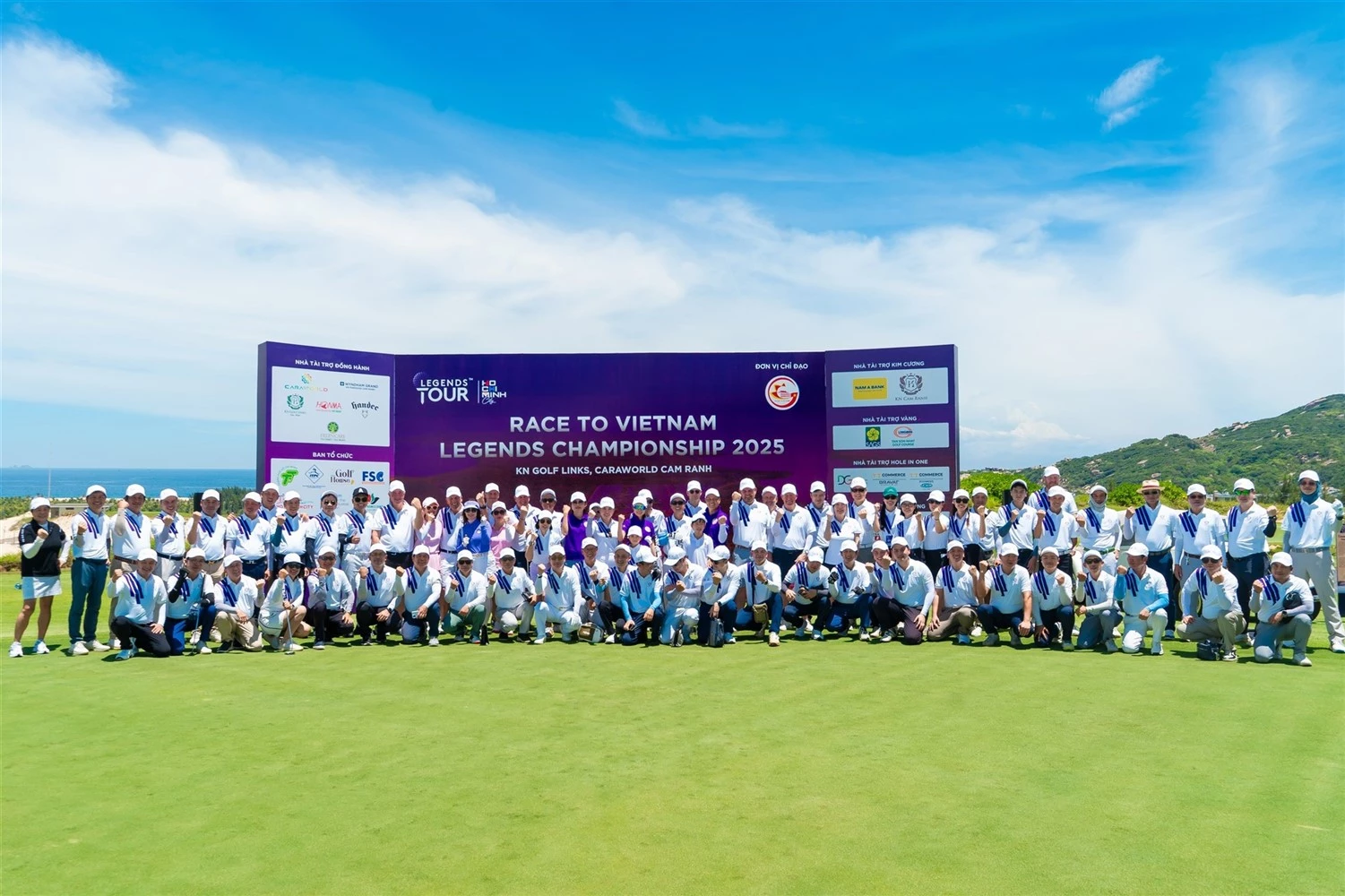 Với view biển độc đáo, KN Golflinks là điểm đến hấp dẫn của các Golfer quốc tế và là nơi tổ chức các giải golf quốc tế đẳng cấp như Legends Tour.