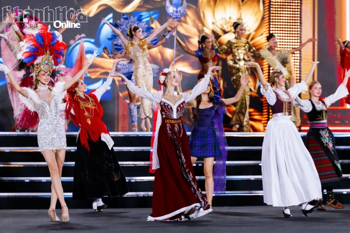 Mãn nhãn màn trình diễn Dances of the world của Miss World 2026