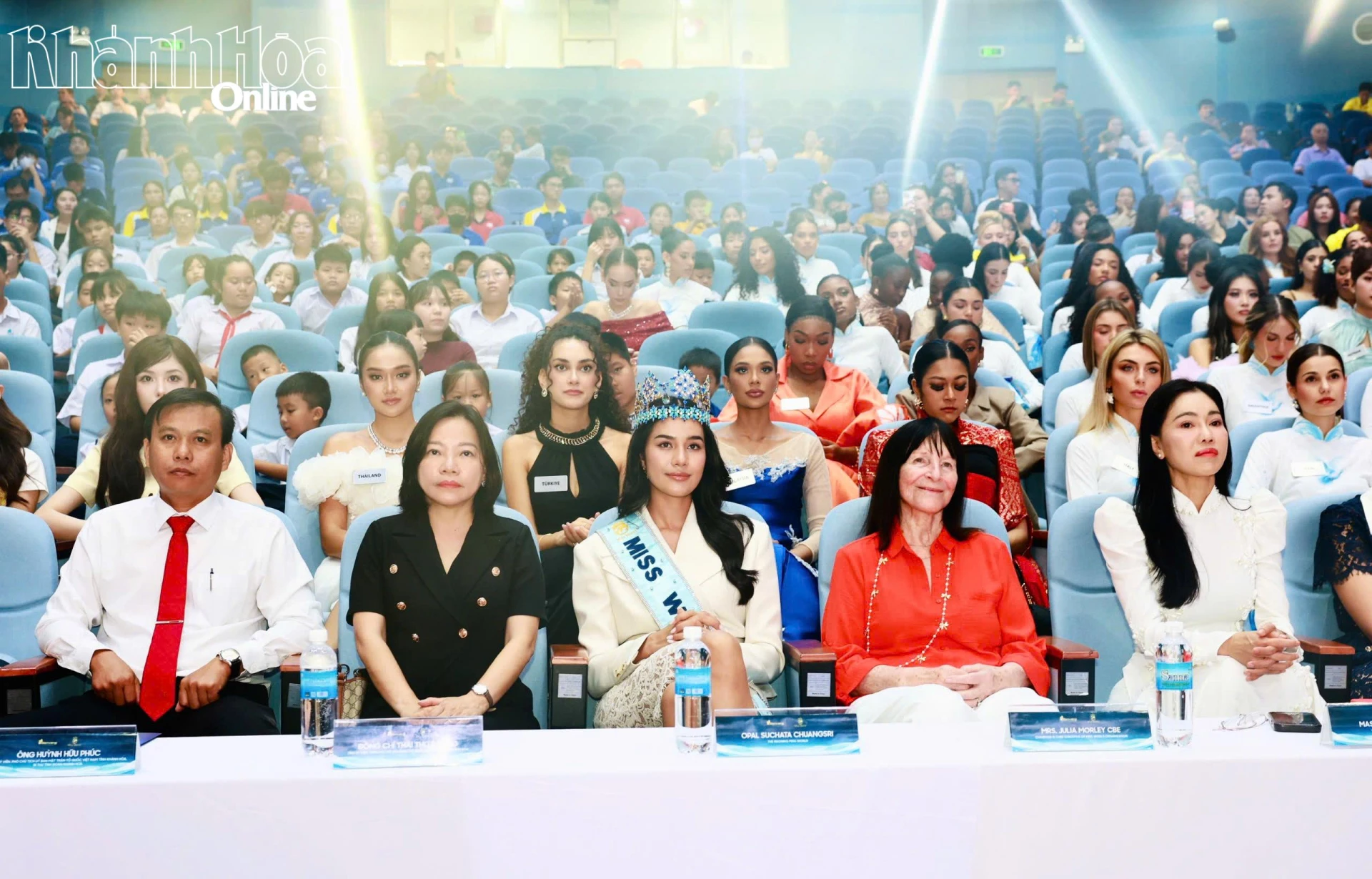 Delegates attending the program