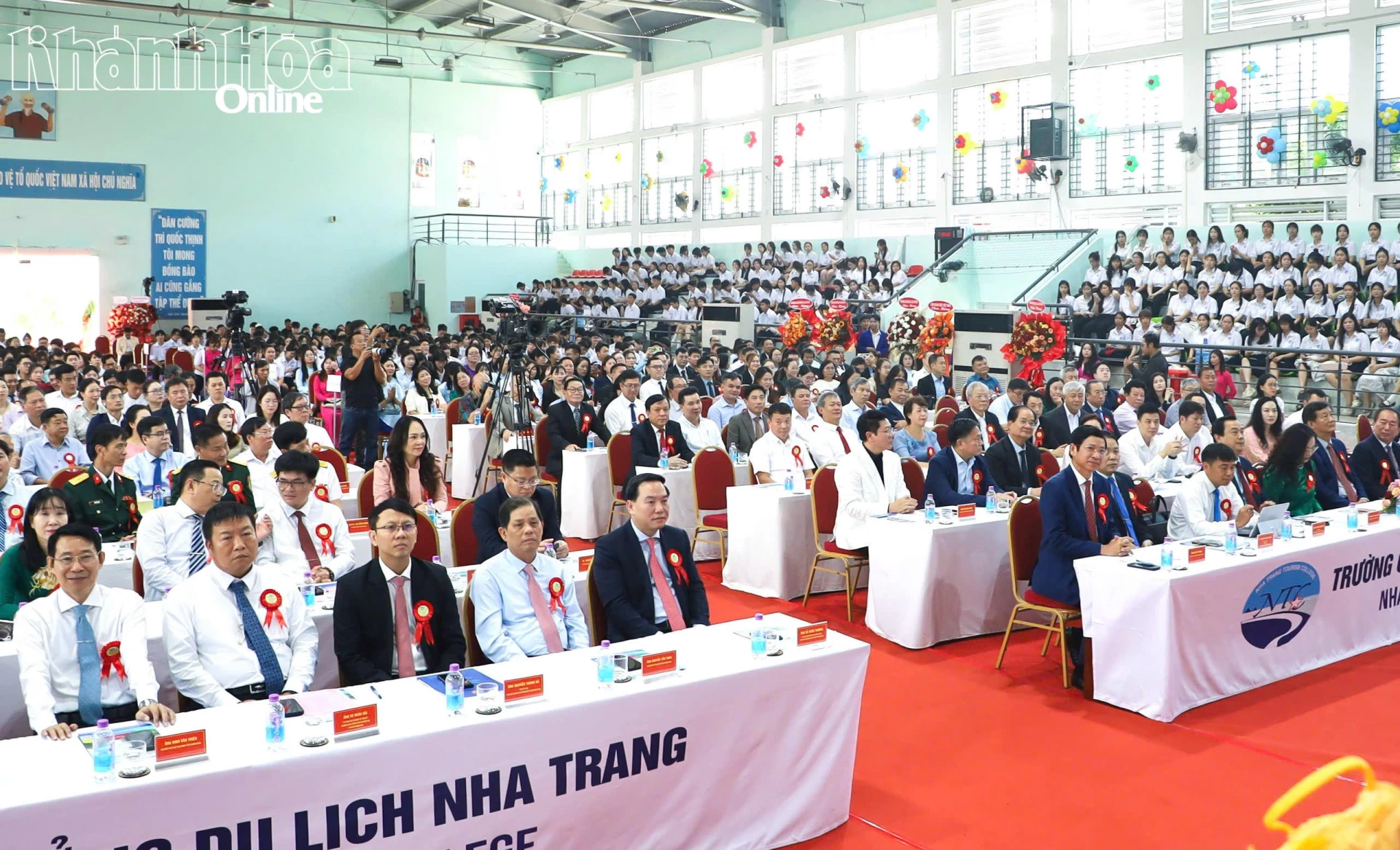 Quang cảnh lễ kỷ niệm.