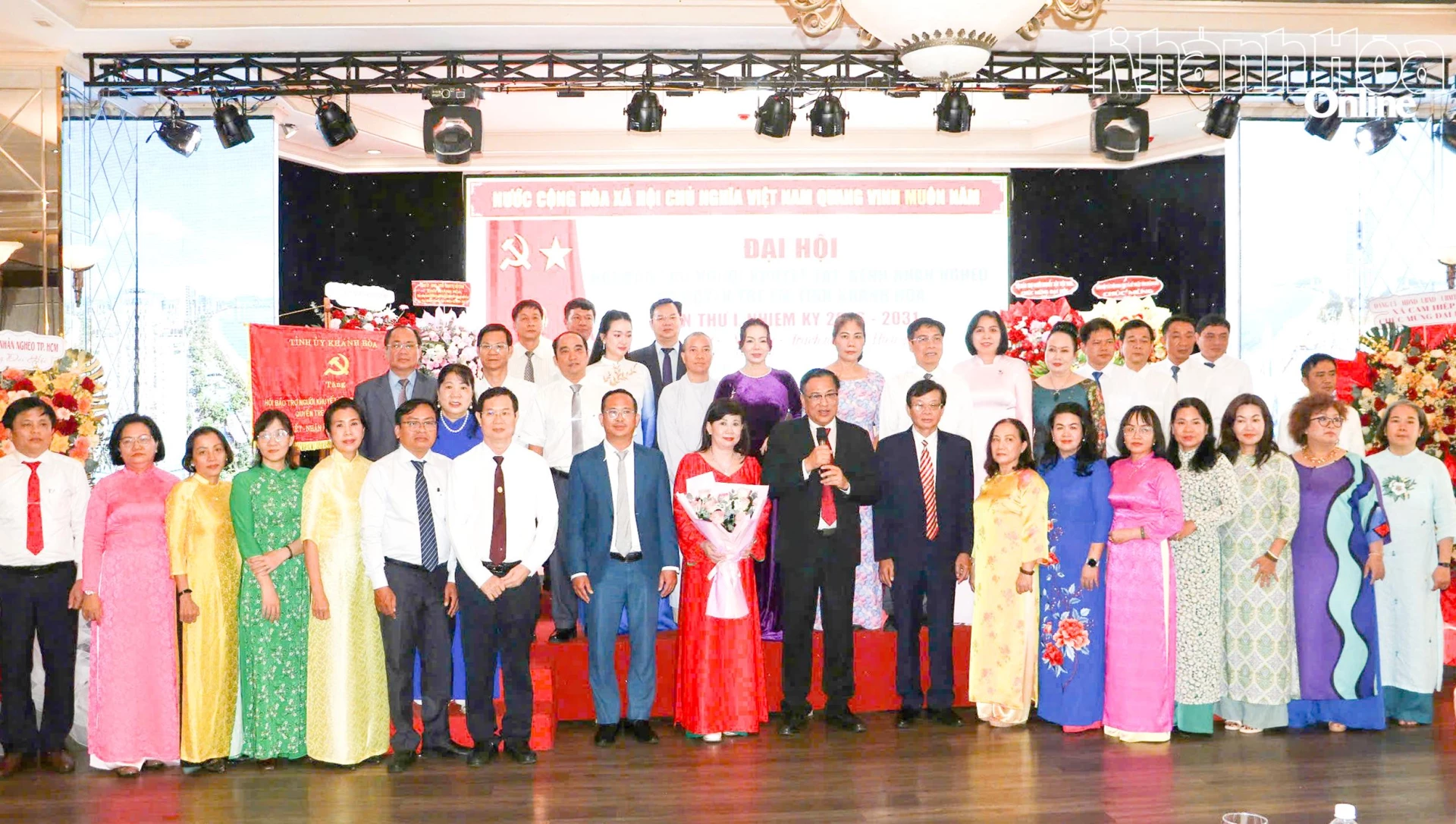 Ban Chấp hành Hội Bảo trợ người khuyết tật, bệnh nhân nghèo và quyền trẻ em tỉnh nhiệm kỳ 2026 - 2031 ra mắt đại hội.