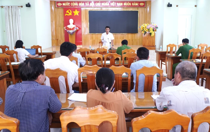 Xã Vạn Ninh tuyển chọn công dân vào lực lượng tham gia bảo vệ an ninh trật tự ở cơ sở