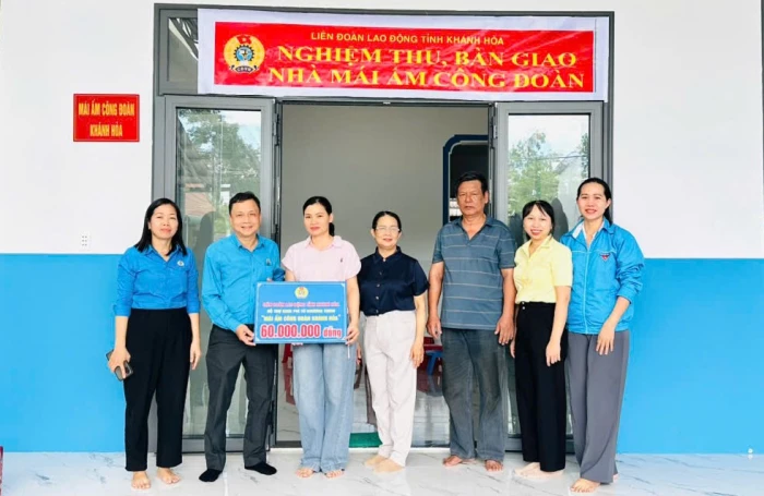 Hỗ trợ xây mới, sửa chữa 151 căn nhà cho đoàn viên