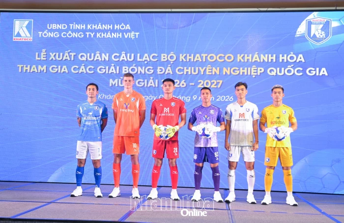 Câu lạc bộ Khatoco Khánh Hòa xuất quân mùa giải mới