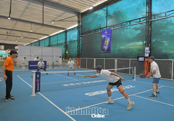 Hơn 170 vận động viên tham gia Giải Pickleball Heineken & Bằng hữu lần thứ II