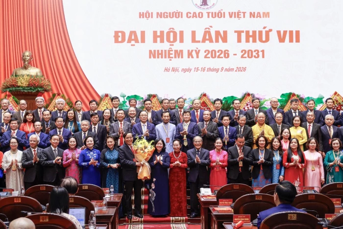 Đại hội đại biểu toàn quốc Hội Người cao tuổi Việt Nam lần thứ VII, nhiệm kỳ 2026 - 2031