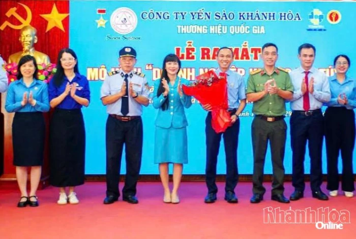 Công ty Yến sào Khánh Hòa ra mắt mô hình “Doanh nghiệp không ma túy”