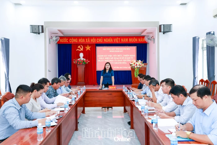 Giám sát việc thực hiện nông nghiệp, nông dân, nông thôn tại xã Suối Hiệp