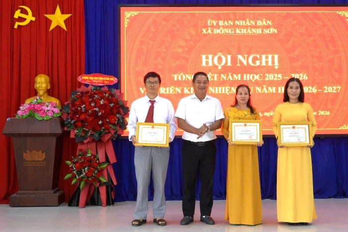 Xã Đông Khánh Sơn tập trung nâng cao chất lượng giáo dục toàn diện