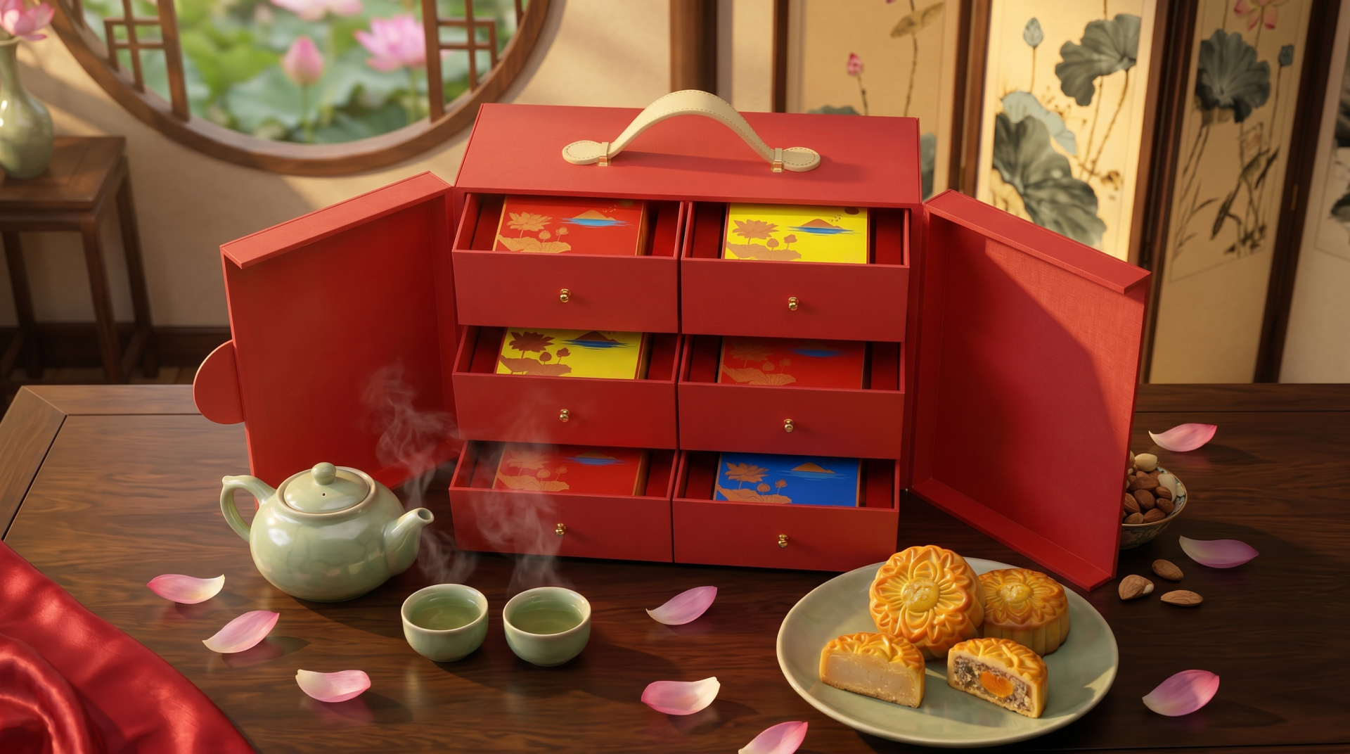 Bánh Trung thu Yến sào Khánh Hòa.
