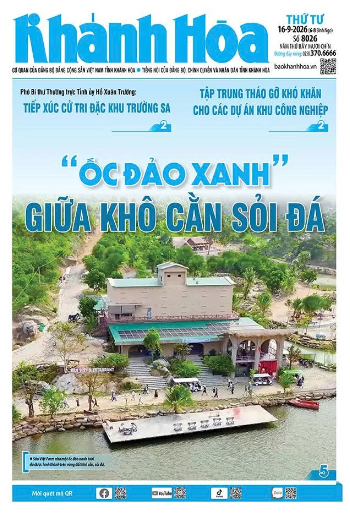 Đọc báo in số 8026 ngày 16/9/2026