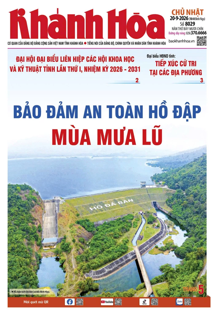 Đọc báo in số 8029 ngày 20/9/2026