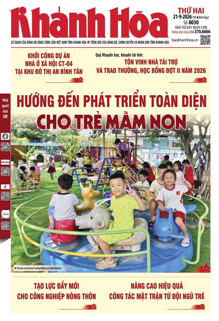 Đọc báo in số 8030 ngày 21/9/2026