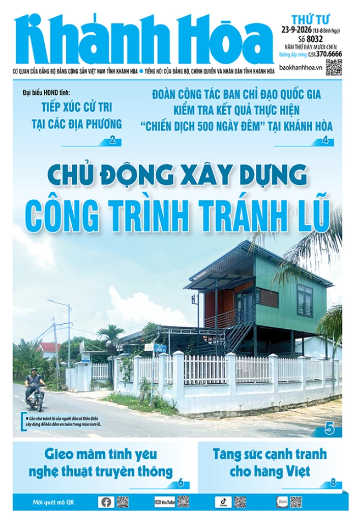 Đọc báo in số 8032 ngày 23/9/2026