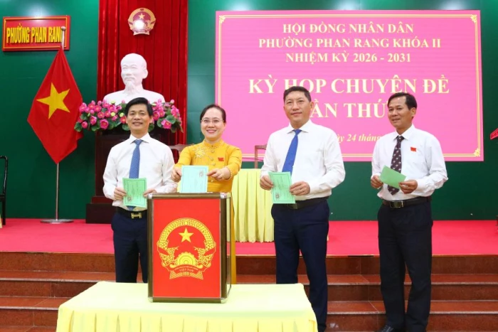 Kỳ họp chuyên đề lần thứ 6 HĐND phường Phan Rang khóa II