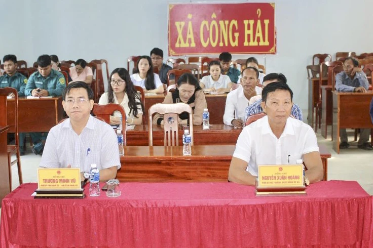 Các đại biểu tham dự lớp bồi dưỡng.
